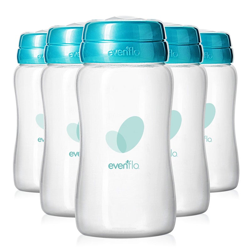 evenflo Evenflo Advanced Breast Milk Collection Bottles 5oz 6 Pack