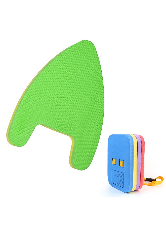 Generic Swimming Back Float and Kickboard Set for Kids Swimming Bubble Belt Swimming Training Float Board  - Image 1