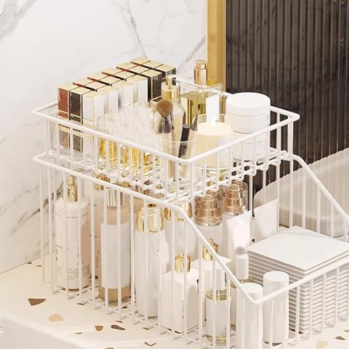 MosQuick® Kitchen counter top organizer 2-Tier Metal bottle organizer for kitchen for Spices and Bottles Kitchen Rack Stand Durable Rack for Kitchen Storage shelf for Countertops Cabinets Pantry - Image 5