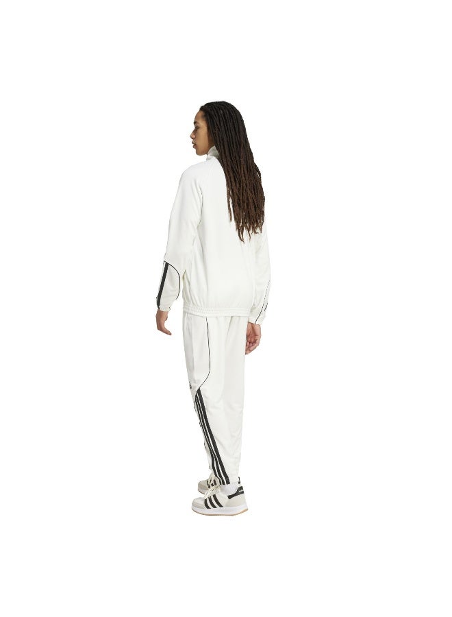 Adidas M 3S Stadium Ts White Training Suits For Men XS  - Image 5