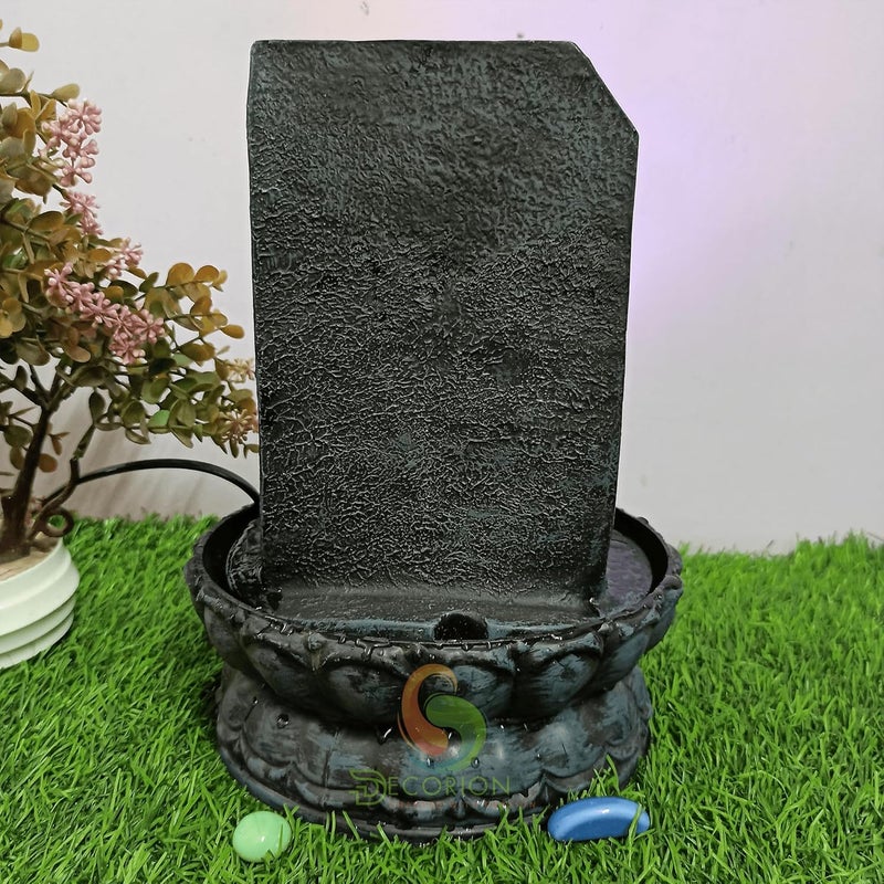 DECORION ™ Decorative Water Fountain for Home Décor, Office, Indoor & Outdoor, Garden, Puja Room, Vaastu, Reception, Spa, Gifting. (Adiyogi & Shivling, D - 046) - Image 5