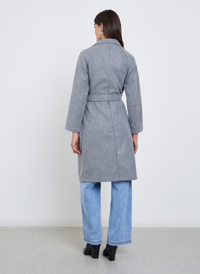 ستايلي معطف ترينس بطول الركبة - Image 5