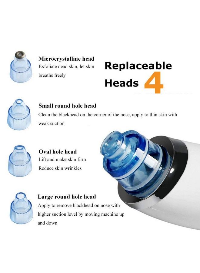 Seaspirit Beautiful Skin Care Expert Blackhead Remover Acne Pore Cleaner Vacuum Skin Care Facial Pore Cleaning Tool For Women Men Face Nose - Image 5