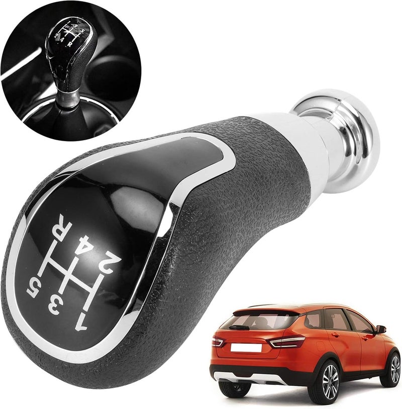 PU Leather Gear Knob L, Manual Car Gear Knob Replacement, for Lada 5 Speed Manual wi - Image 5
