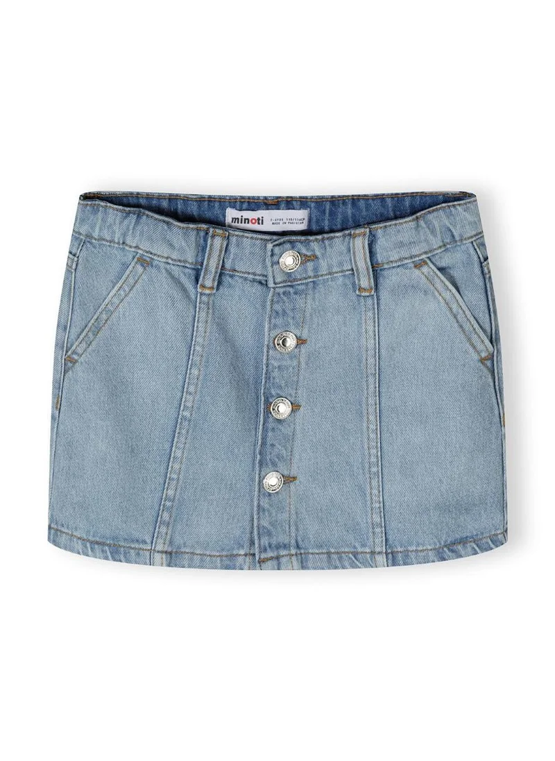 مينوتي Kids Denim Skirt