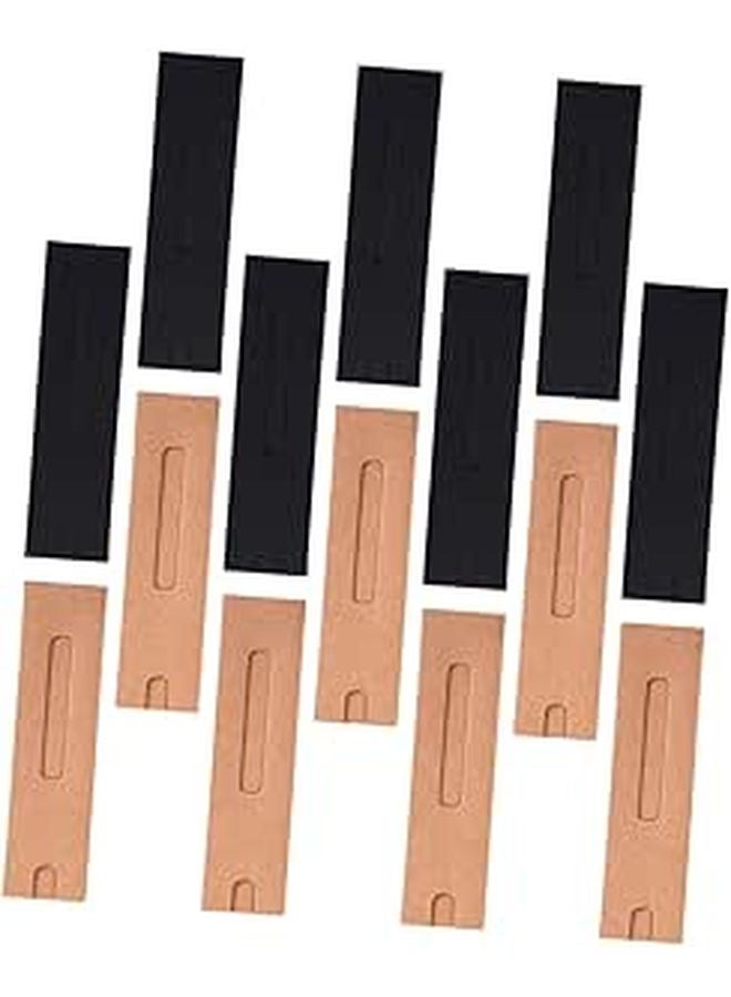 Black Kraft Paper Pencil Case With Window 40 Pcs Pen Holder For Office School Home - Image 1