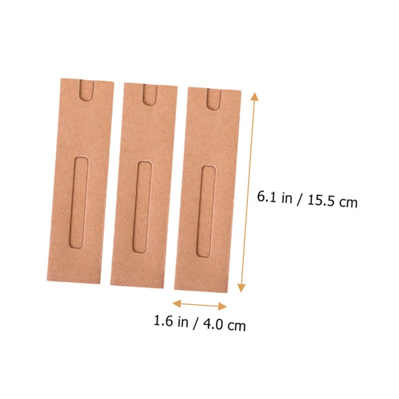 Black Kraft Paper Pencil Case With Window 40 Pcs Pen Holder For Office School Home - Image 3