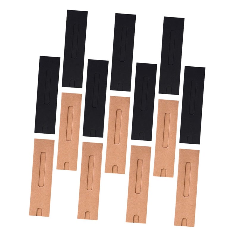 Black Kraft Paper Pencil Case With Window 40 Pcs Pen Holder For Office School Home - Image 2