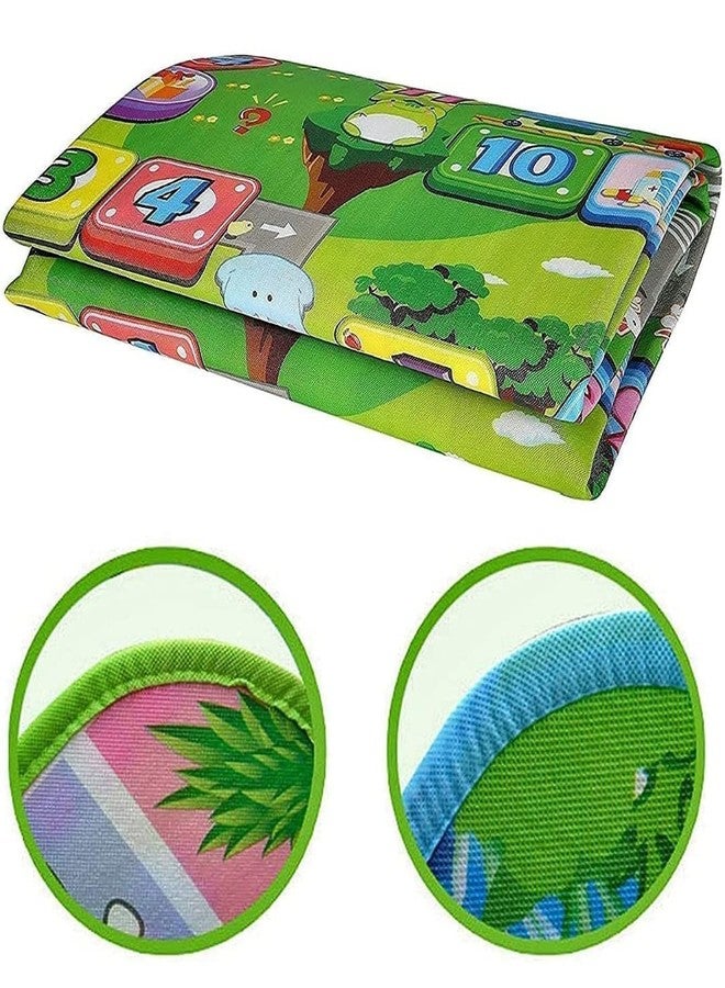 ISHKUNJ Double Sided Water Proof Baby Mat Carpet Baby Gym Water Resistant Baby Play & Crawl Mat Baby Crawl Play Mat Kids Infant Crawling Play Mat Carpet (6 X 4)(Random Design) (Multi Design) (PM 1) - Image 2