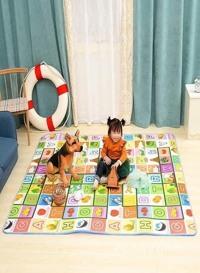 ISHKUNJ Double Sided Water Proof Baby Mat Carpet Baby Gym Water Resistant Baby Play & Crawl Mat Baby Crawl Play Mat Kids Infant Crawling Play Mat Carpet (6 X 4)(Random Design) (Multi Design) (PM 1) - Image 4