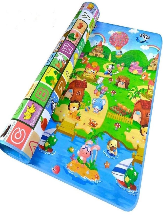 ISHKUNJ Double Sided Water Proof Baby Mat Carpet Baby Gym Water Resistant Baby Play & Crawl Mat Baby Crawl Play Mat Kids Infant Crawling Play Mat Carpet (6 X 4)(Random Design) (Multi Design) (PM 1) - Image 1