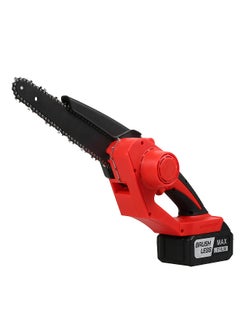 Brushless Mini Chainsaw Cordless 8 Inch, Super Powerful Hand Saw with 3.0Ah Battery, 1 Hour Run-Time Electric Chainsaw, Small Handheld Chainsaw