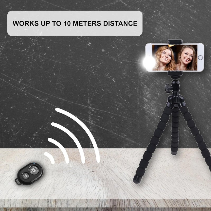 CamKix Wireless Bluetooth Camera Shutter Remote Control for Smartphones - Create Amazing Photos and Selfies - Compatible with all IOS and Android Devices with Bluetooth/Including Wrist Strap - Image 5