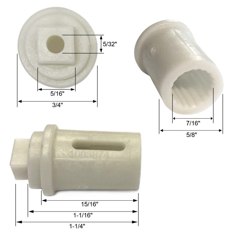 KOHLER 1003874 Genuine Part Unfinished Stem Extension - Image 2