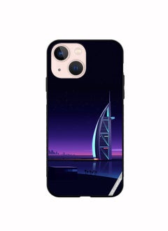 Protective Case Cover For Apple iPhone 14 Burj Al Arab Design Multicolour