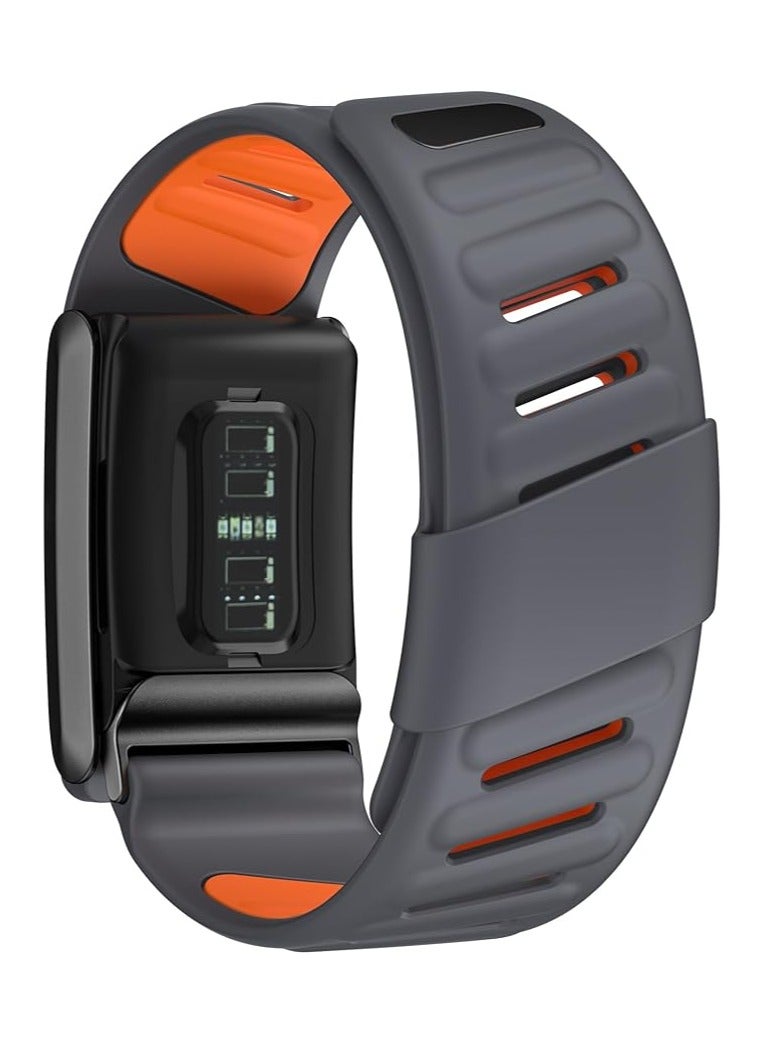 Comfortable And Durable Soft Silicone Strap Accessory For Whoop Watch 4.0- Perfect For Sports  - Image 4