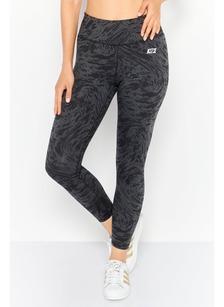 Nike Women Sportswear Fit Pull On Training Leggings, Black  - Image 1