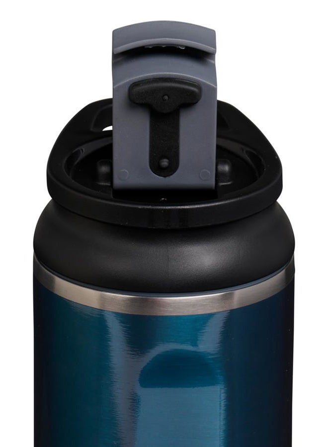 Igloo , 20 OZ Stainless Steel, Tumbler, Flip ‘n' Sip, Modern Blue - Image 3