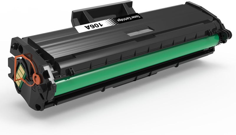 كولورفلاي خرطوشة حبر 106A متوافقة مع HP 106 A W1106A لطابعات HP Laser 107a 107r 107w MFP 135a 135r 135w MFP 135wg 137fnw 137fwg (1 أسود) - Image 1