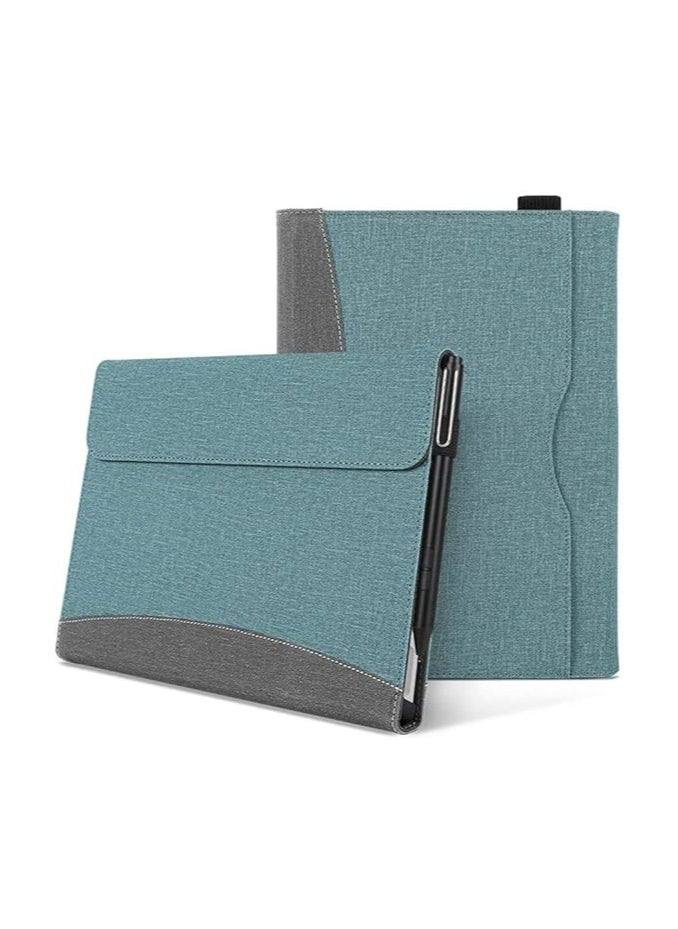 Case Compatible with Microsoft Surface Pro 11 (2024) 13-inch Tablet, Sleeve Pouch Cover for Surface Pro 11 Stand PU Leather Case 