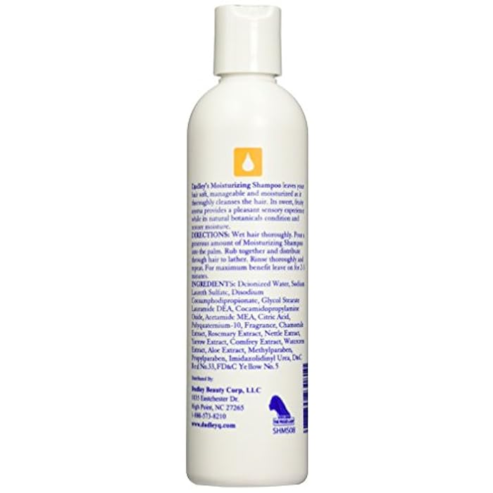 Dudley's Moisturizing Shampoo Unisex, 8 Ounce - Image 2