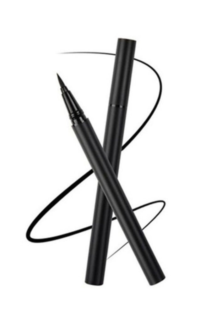 إعادة تلميع الشعر محدد عيون سائل مقاوم للماء - يدوم طويلاً، مقاوم للتلطخ، سريع الجفاف، ذو رأس دقيق لمكياج عيون محدد - Image 1