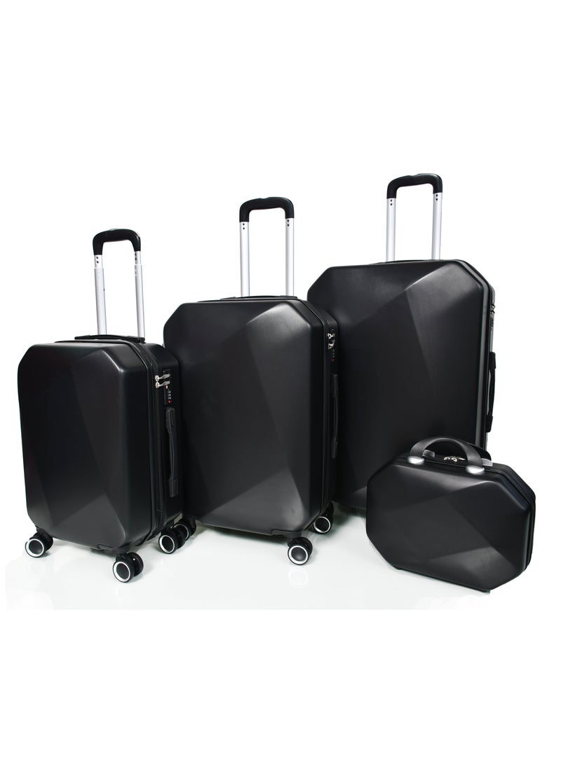 مورانو مجموعة حقائب سفر مورانو بعجلات دوارة مكونة من 4 قطع - Image 2