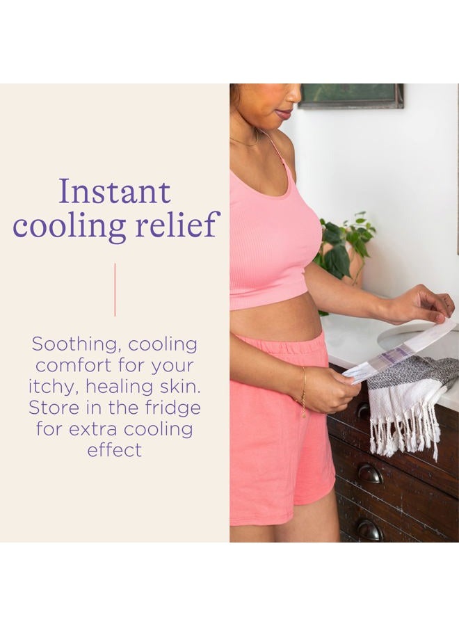 Lansinoh وسادات التعافي من العملية القيصرية، أساسيات ما بعد الولادة القيصرية، 4 وسادات معقمة توفر راحة تبريد لمنطقة الندبة، ضرورية للتعافي من العملية القيصرية، رائعة لسجل المولود - Image 5