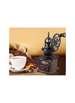 ADAK Vintage Manual Coffee Grinder With Adjustable Grind Settings, Wooden Hand Crank Coffee Mill with Cast Iron Roller And Catch Drawer, Sturdy and Durable for Office, Hotel, Home - pzsku/Z711F9DB395B3D0D1FF57Z/45/_/1739111272/b54d9dc2-6048-4853-8dda-d9b225f6c8df