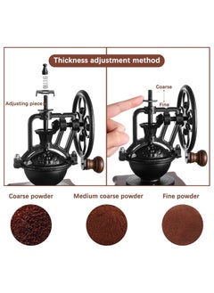 ADAK Vintage Manual Coffee Grinder With Adjustable Grind Settings, Wooden Hand Crank Coffee Mill with Cast Iron Roller And Catch Drawer, Sturdy and Durable for Office, Hotel, Home - pzsku/Z711F9DB395B3D0D1FF57Z/45/_/1739111292/5ac7324b-ea82-436b-9281-758ac779a311