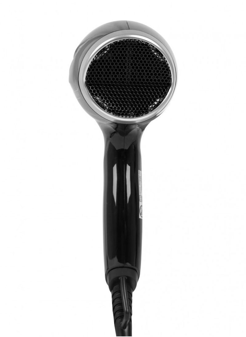 AFRA Hair Dryer, DC Motor, 2 Speeds, 3 Heat Settings, Cool Shot Function, Concentrator, Removable Filter, Ionic Function, AF-2300HDBK, 2-year warranty