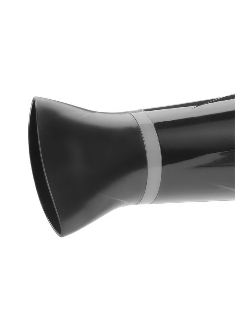 AFRA Hair Dryer, DC Motor, 2 Speeds, 3 Heat Settings, Cool Shot Function, Concentrator, Removable Filter, Ionic Function, AF-2300HDBK, 2-year warranty
