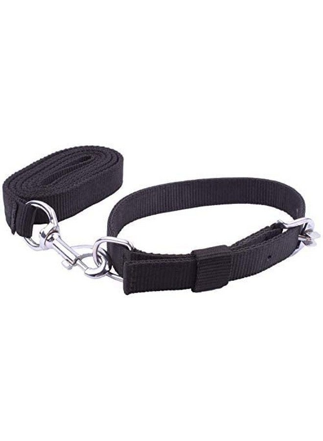 Leash And Collar Set Suitable For Puppies Of All Dog Small Breeds Adjustable Soft Nylon Strip Dog Collar & Leash Set For Small And Medium Dogs - Image 1