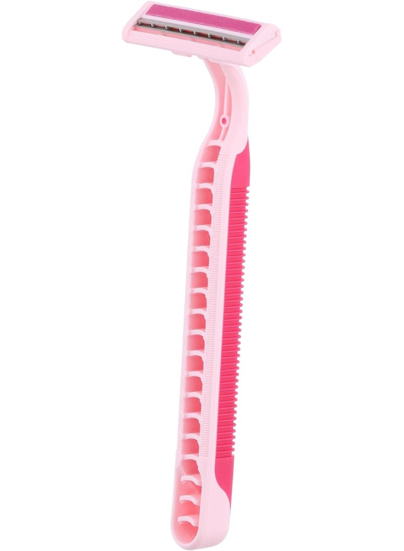 Gillette Blue II Plus Disposable Razor for Women - 5 Pieces pink - Image 2