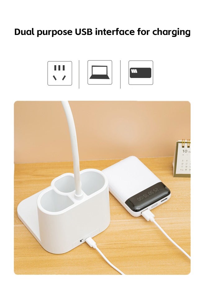 Fazza - LED Multifunctional Desk Lamp,Ppen Holder, Bedside Lamp, Writing Lamp, Bright Office Desk and Dtudy Lamp - Image 1