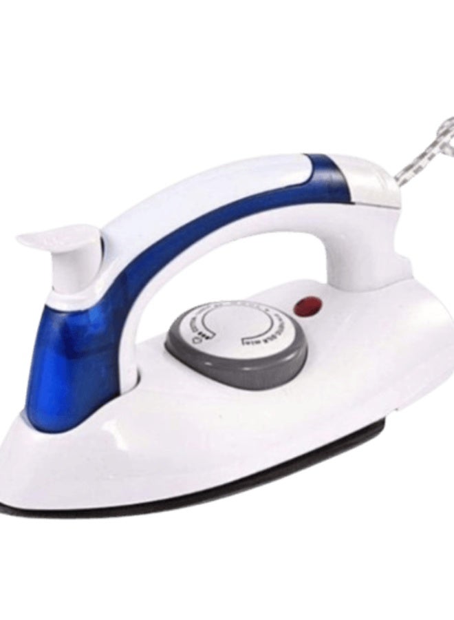 مكواة بخار صغيرة للسفر، كهربائية محمولة قابلة للطي، 700 واط - أبيض - Image 1