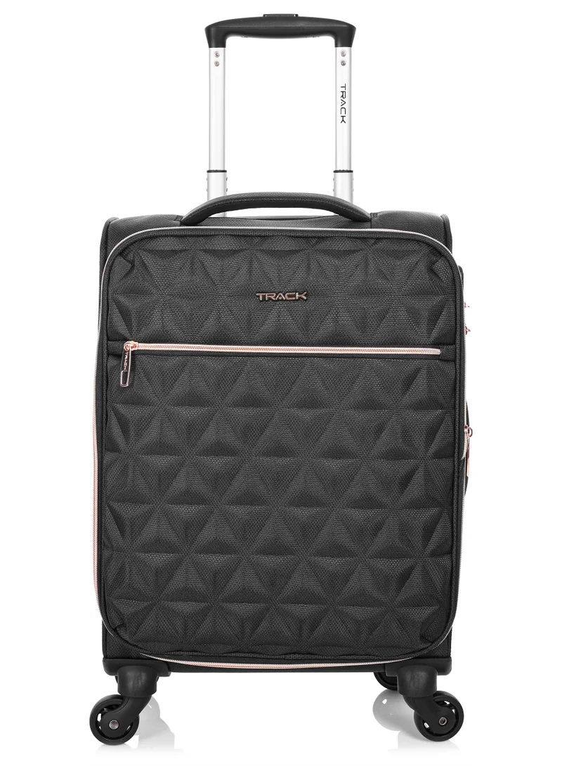 Track Track Luggage Set, Fabric Material, Travel Trolley Bag with Carry On Cabin Sizes, 3Pcs, 20/24/28 Inches, LG004/3P