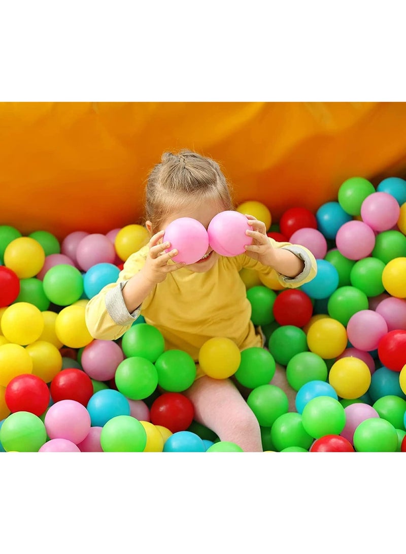 100 Pieces Each Pack of Soft and Colorful Plastic Ocean Balls, Ideal to fill Indoor and Outdoor Playpen, Ball Pits and Playhouse for Babies, Toddlers and Kids (Item - Image 4