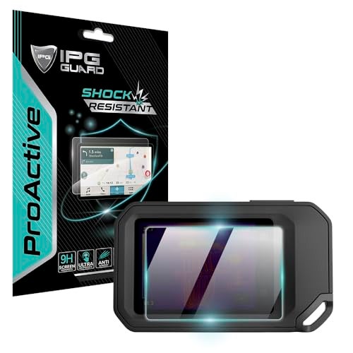 IPG Made For FLIR C3-X / C5 Compact Thermal Inspection Camera Hydrogel or IPG ProActive 9H Nano Screen Protector Nano Ceramic Film Ultra Responsive High Clarity Anti Scratch Smudge & Shock Proof Guard for C3-X / C5 - Image 1