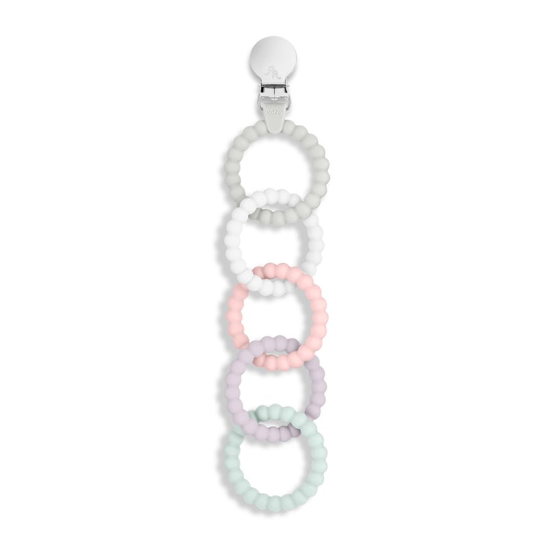Ryan & Rose Cutie Clinks Attachable Teether Chew Toy for Babies (Precious) - Image 1