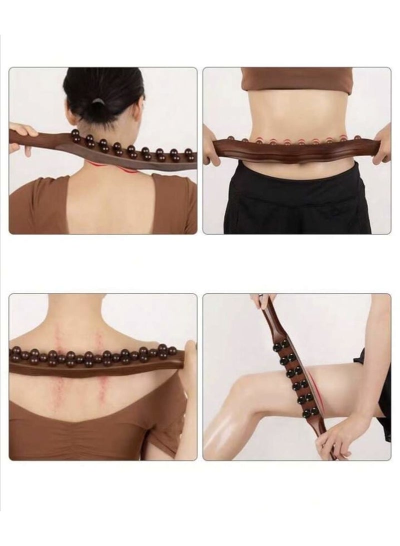 One piece double-sided massage roller, which can be used for feet, neck, back and full body massage. - Image 3