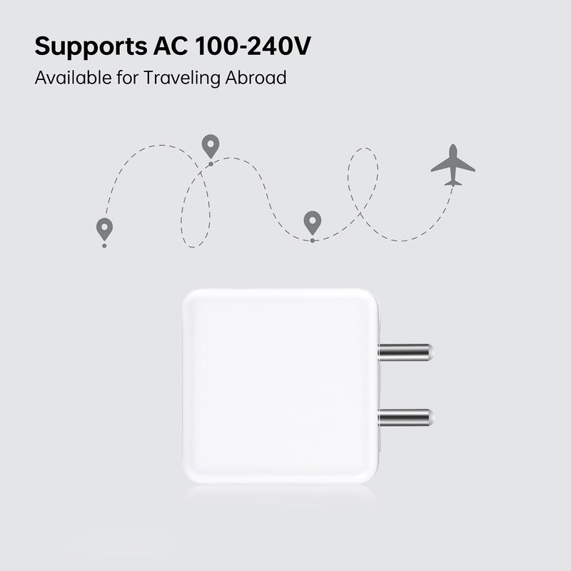 XYKOS محول USB A فائق السرعة Xykos 80W Supervooc/Superdart مع كابل بطول 1 متر لجهاز Narzo 70 Turbo/13/13 Pro Plus/12 Pro+/12Pro/10 Pro+/9 Pro/8/7/Narzo 60 Pro/50 Pro/30/20/C25/Xt/Xt 730G/ دعم 65 واط، أبيض - Image 2