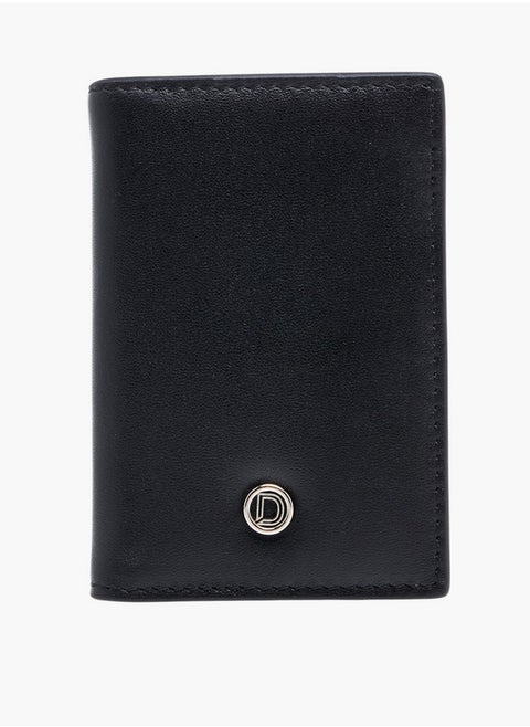 Men's Solid Bi-Fold Card Holder