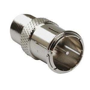 iMBAPrice (10 Pack) F-Jack to F-Quick Push On Plug F-pin Coaxial Quick Connect Adapter on coaxial Cables for Connection to Device Like Cable Modern, TVs and Satellite Receivers - Image 2