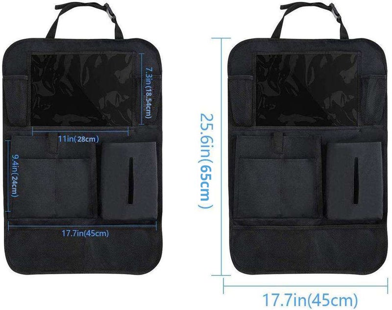 Oxford Cloth Double Layer Car Back Seat Organizer - Image 1