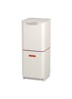 Joseph Joseph Intelligent Totem Dual Compartment Trash Can White 40 L 