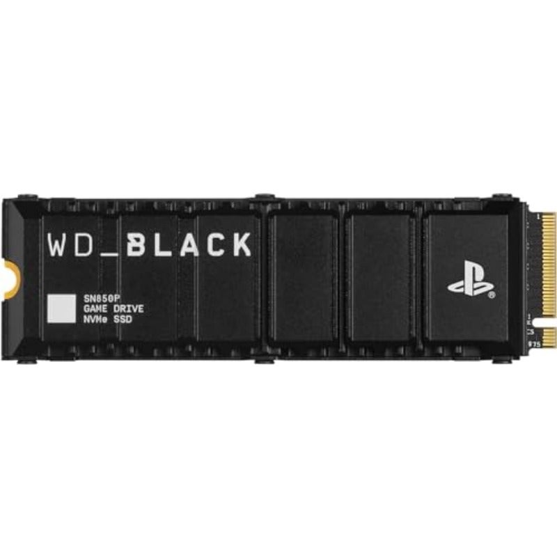 1TB SN850P NVMe M.2 SSD Officially Licensed Storage Expansion for PS5 Consoles up to 7 300MB s with heatsink - WDBBYV0010BNC-WRSN - Image 1