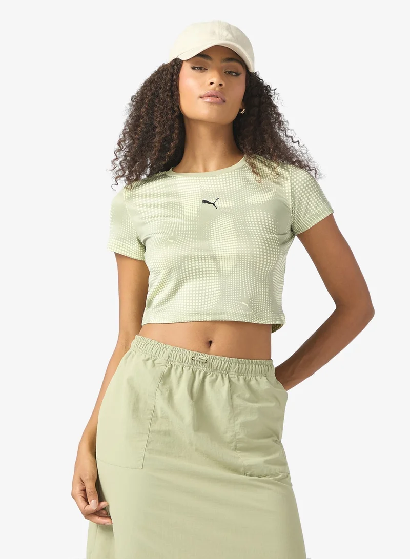 PUMA Dare To Oversized Ruched T-Shirt