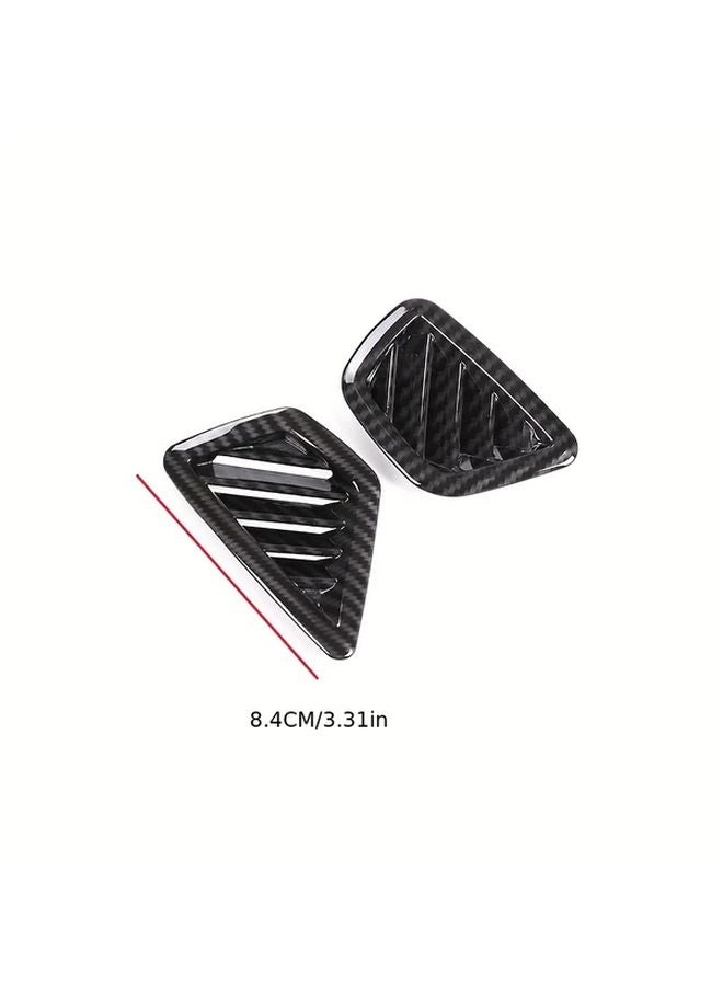 إطار فتحة تهوية لوحة القيادة بي إم دبليو G30 G20 G21 G22 بتصميم ألياف الكربون، لليد اليسرى - Image 2
