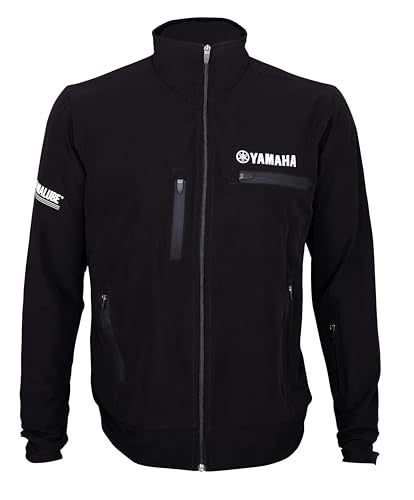 Yamaha All Weather Jacket with Hoodie (Black) | Y6ABLKAJ0S23 - Image 5